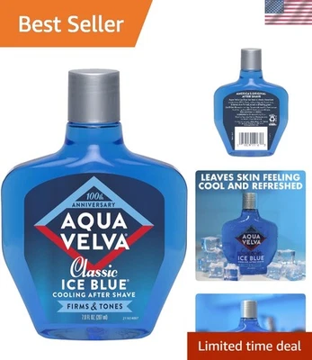 America's First After Shave - Classic Ice Blue 7 Fl Oz for Soothing Refreshment - Image 1 of 4
