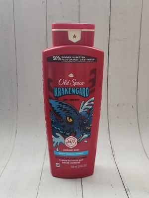 Old Spice Krakengard 深海香味身体 + 洗面奶,24 液量盎司 — 第 1/2 张图片