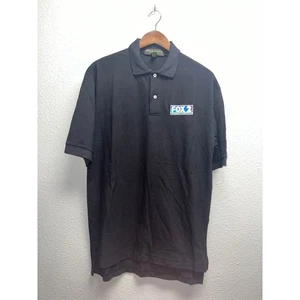 Camisa Polo Vintage Hawaii News Canal de Noticias de Hawaii Fox 2 Camiseta Negra Mediana - Imagen 1 de 7