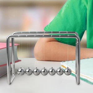 Newton's Cradle Pendulum Balls Newtons Cradle Balance Balls Desktop Swinging - Picture 1 of 6