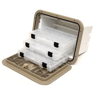 Innovative Boat Tackle Center 530-1018 | 11 x 15 Inch Dark Beige - Bild 1 von 6