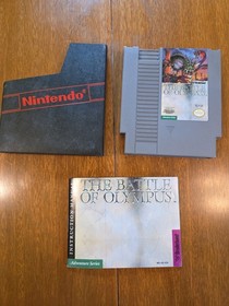 The Battle of Olympus Nintendo NES Cartridge Manual Tested