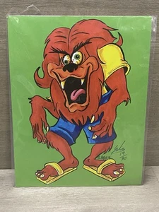 Limited Edition Monster Art Print by Chad Scheres Signed #19/30 - Picture 1 of 8
