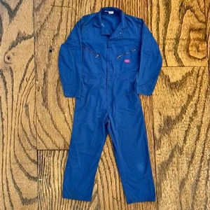 Vintage 80’s Dickies Work Wear Mechanics Coveralls   - Picture 1 of 8