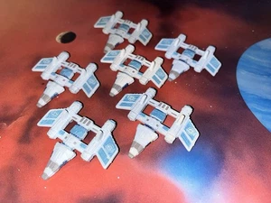 Star Trek Micro Machines Lot X6 Klaestron Deep Space 9 Space Starship Wars Fleet - Picture 1 of 1