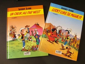 Lucky Luke Lot 2 volumes PUB pour ESSO Ed. Lucky Productions 1995 TBE - Photo 1 sur 2