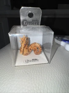 Little Critterz Miniature Porcelain Animal Big Belly Sea Horse "Dancer" LC224 - Picture 1 of 1