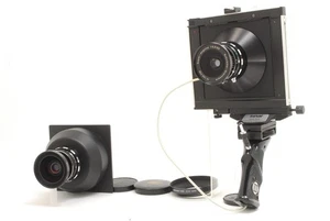 [Near MINT] SINAR handy 4x5 Large Format Camera Super Angulon 65mm F5.6 90mm F8 - Picture 1 of 17