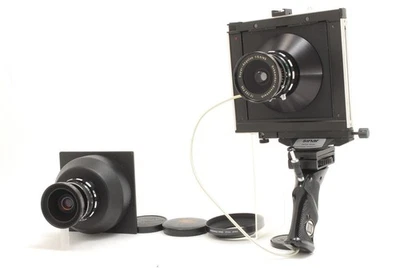 [Near MINT] SINAR handy 4x5 Large Format Camera Super Angulon 65mm F5.6 90mm F8 - Image 1 of 4