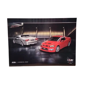 New Original HSV E2 Maloo R8 A2 Dealership Poster Holden Special Vehicles - Picture 1 of 5