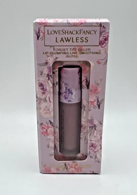LAWLESS x LoveShackFancy Forget The Filler Lip-Plumping Gloss ~ HAPPY THOUGHTS - Image 1 of 2