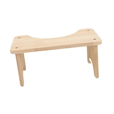 Toilet Step Stool for Adults Seniors Ergonomic Non Saving Sturdy & Wide - Image 1 of 4