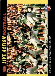 1987 Fleer Team Action #39 Jets Prepare for Takeoff Great!! - Picture 1 of 2