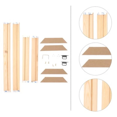 Combination Solid Wood Photo Frame Set Modern Minimalist Picture Frame - Image 1 of 4