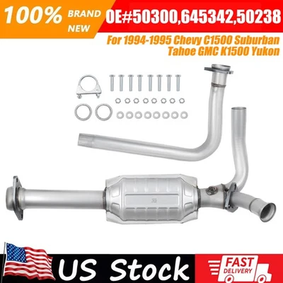 Catalytic Converters For 1994-1995 Chevrolet GMC C/K1500 C/K2500 Suburban 5.7L Foto 1 de 4