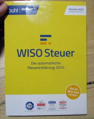 WISO Steuer 2025 (für Steuerjahr 2024) | Für Windows, Mac, Smartphones und Table - Bild 1 von 3