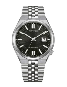 Citizen NK0020-55E Tsuyosa 60 Orologio Uomo Automatico Vetro Zaffiro Argento/Nero... - Foto 1 di 2