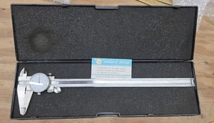 Aerospace 12” Dial Caliper With Case .001 inch Shock Proof CALIBRATED - Picture 1 of 7