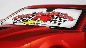 Mr Horsepower Clay Smith auto sun shade protector sunshade dash cam block window - Picture 1 of 1