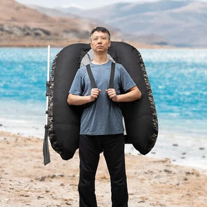 Tragbares Schlauchboot Angelboot Floß Rückenlehne verstellbarer Winkel innerhalb 130kg Neu - Bild 1 von 19