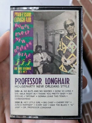 Professor Longhair House Party New Orleans Style, original cassette tape - Image 1 of 4