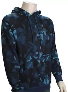 Under Armour Freedom Rival Amp Pullover Hoody - Academy / Steel - New - Picture 1 of 1