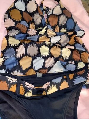 Victoria’s Secret Traje de Baño Tankini Conjunto Top+Inferior Pequeño Foto 1 de 4