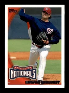 2010 Brian Bruney Washington Nationals Topps Baseball Card # 343 - Picture 1 of 2