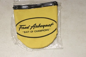Vintage Airway Industries Fred Arbogast Bait Of Champions Canvas Bag - Picture 1 of 4