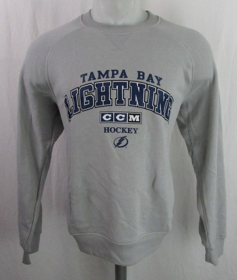 Tampa Bay Lightning Gray Sweatshirt NHL Fan Apparel