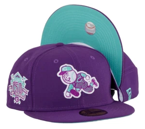 New Era Cincinnati Reds Grape Soda 59FIFTY Fitted Hat Exclusive Size 7 1/4 - Picture 1 of 6