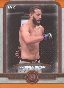 TOPPS 2019 UFC MUSEUM SAMMLUNG DOMINICK REYES #23 62/159 KUPFER PARALLELKARTE - Bild 1 von 2