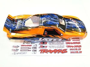 NUOVO TRAXXAS JATO 3.3 Corpo ProGraphix Verniciato Arancione RJ6O - Foto 1 di 3