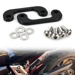 CNC Passenger Peg Holes Cover Rear Aftermarket Fit For Suzuki GSXR1000 2005-2006 - Foto 1 di 9