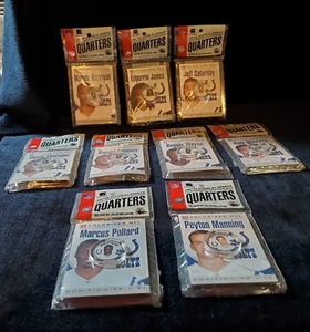 NFL USA Quarters Lot 9 Colorized Statehood '04 Indianapolis Colts Card Assorted - Picture 1 of 14