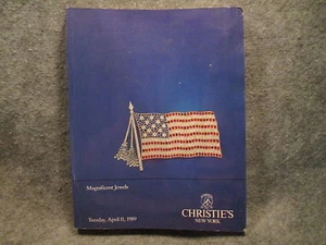 Magnificent Jewels 1989 Paperback Book Christie Manson & Woods International - Foto 1 di 5