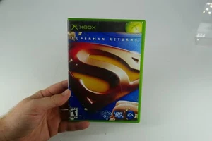 Superman Returns (Microsoft Xbox) no manual tested working - Picture 1 of 4