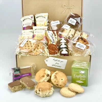 Luxury Afternoon Tea Gift Hamper Box Birthday Thank You Well valentines day