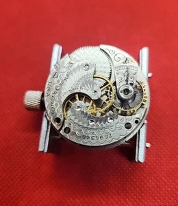 VINTAGE 6 SIZE 175 GRADE ELGIN POCKET WATCH MOVEMENT Free-Swinging Balance C2 - Bild 1 von 8