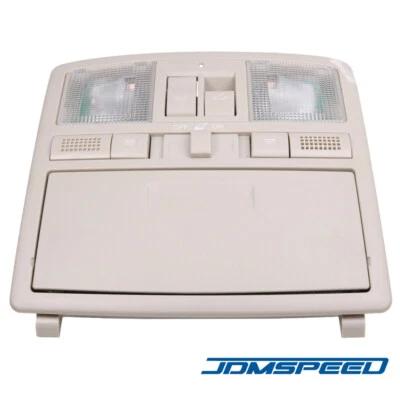 Novo console superior mapa lâmpada de leitura bege claro para 2009-2013 Mazda 6 - Imagem 1 de 4