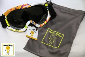Baby King Viper Kid UV Protect Colorful Flower Ski Goggles - Picture 1 of 4