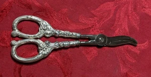 Tijeras de uva antiguas con mango de ley Voss Cut Co. Alemania motivo de zorro  - Imagen 1 de 12