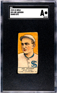 1919-21 W514 #15 Shoeless Joe Jackson SGC Authentic **Black Sox Card**