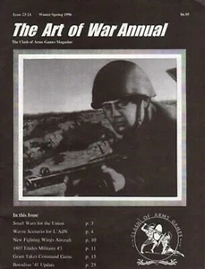 Clash of Arms The Art of War Annual Magazine Game Unpunched Zip 1996 #23/24 bA - Picture 1 of 1