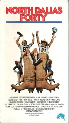 North Dallas Forty VHS 1988 Nick Nolte Charles Durning Mac Davis Comedy Football - Image 1 of 3