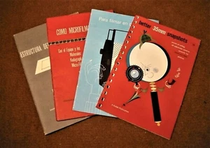 Kodak collection of 4 Vintage books . Read description. - Picture 1 of 2