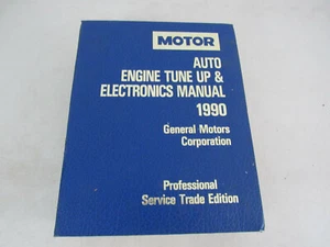 MOTOR -AUTO ENGINE TUNE UP & ELECTRONICS MANUAL 1985-1990 GMC 6th Edition - Picture 1 of 12