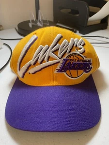 Hardwood Classics Mitchell & Ness NBA Los Angeles Lakers Snapback hat - Picture 1 of 7