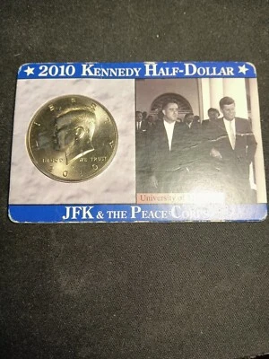 2010 Kennedy Half-Dollar JFK & The Peace Corps Mint Condition Univ. Of Michigan - Image 1 of 4