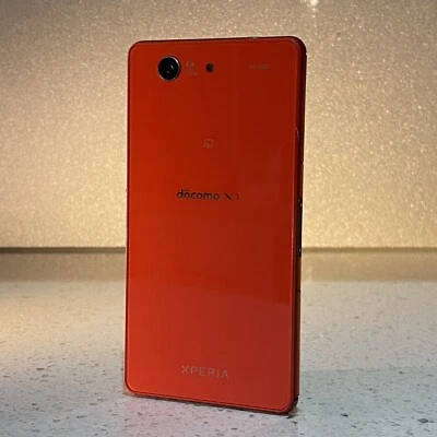 Sony  docomo Xperia Z3 CompactSO-02G - 16GB - Red Smartphone #291 /DO - Image 1 of 4
